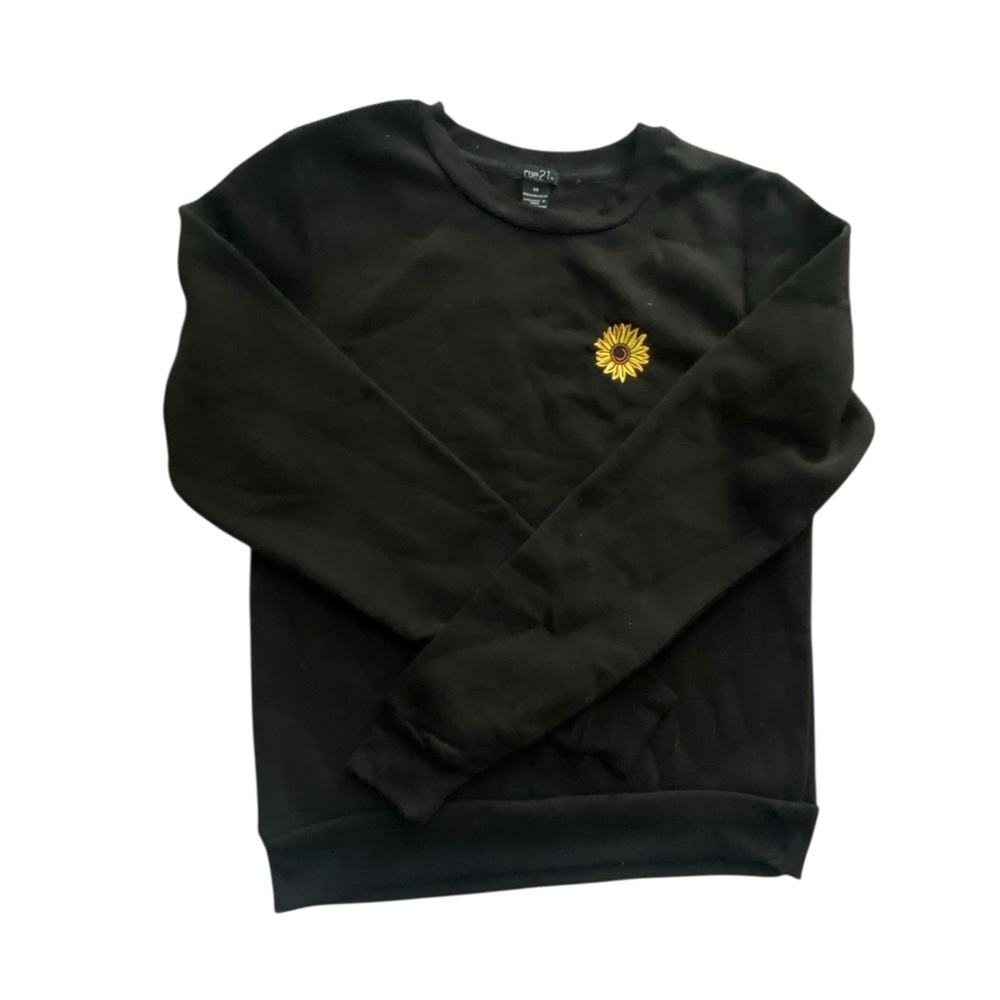 Black Sunflower Sweater